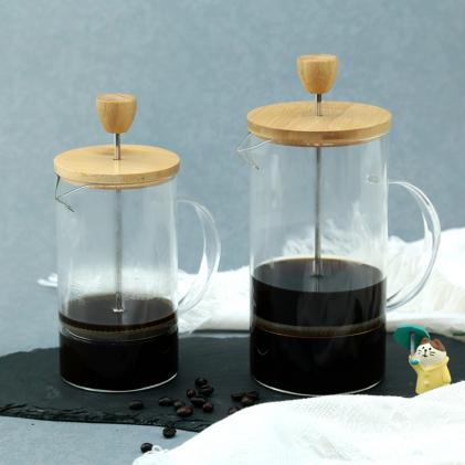 Coffee Maker Custom Logo Glass French Coffee Press